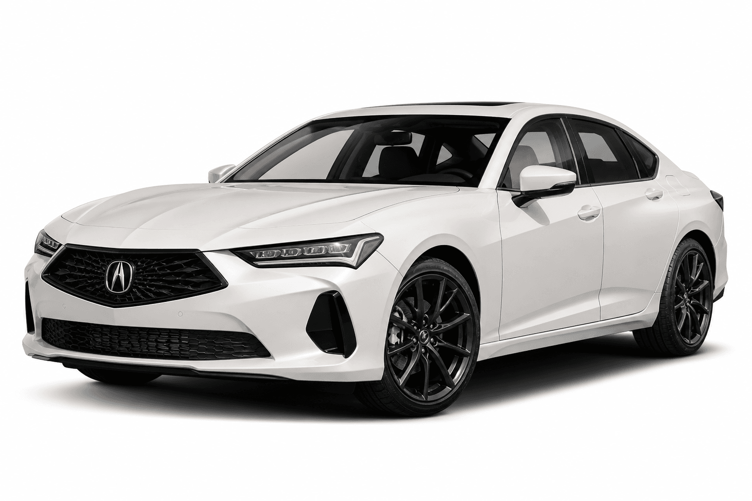 2025 Acura TLX in Platinum Silver — lease deal