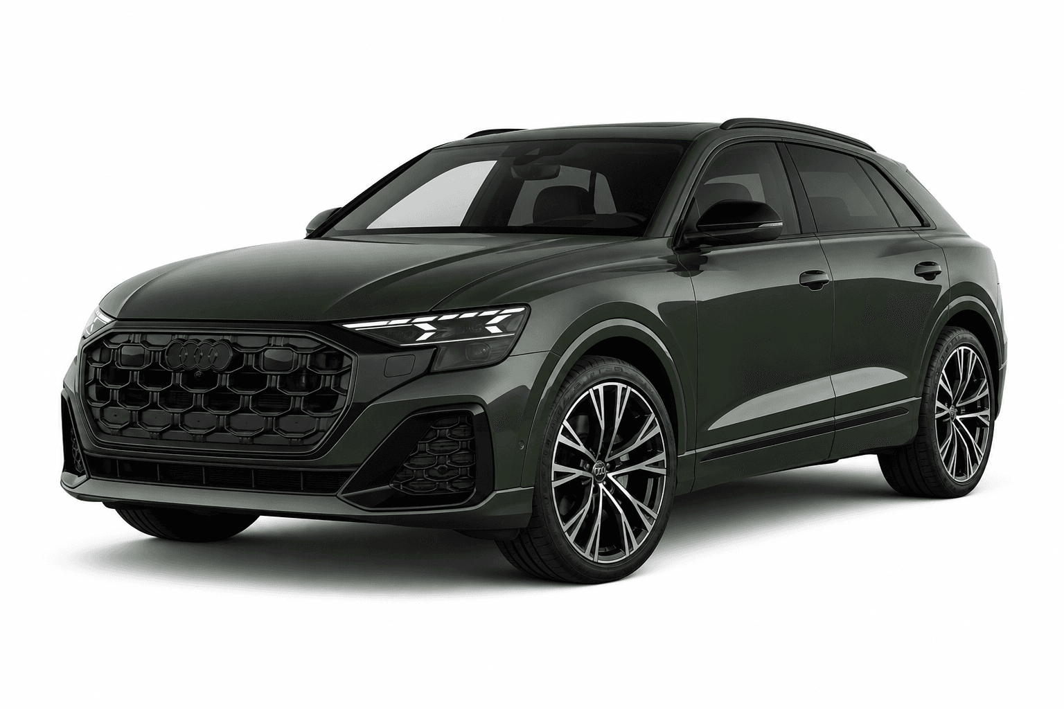 2024 Audi Q8 e-tron in Teal Mist — lease deal