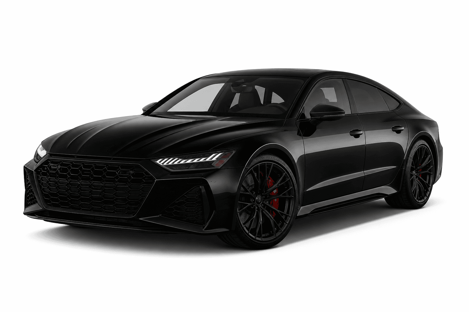 2026 Audi RS 7 in Ruby — lease deal