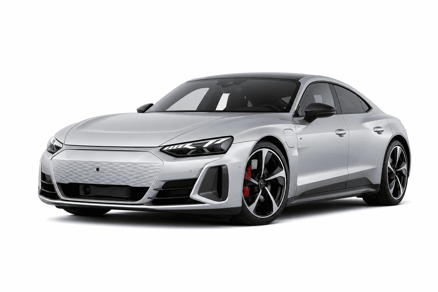 2025 Audi RS e-tron GT in Harvest Gold — lease deal