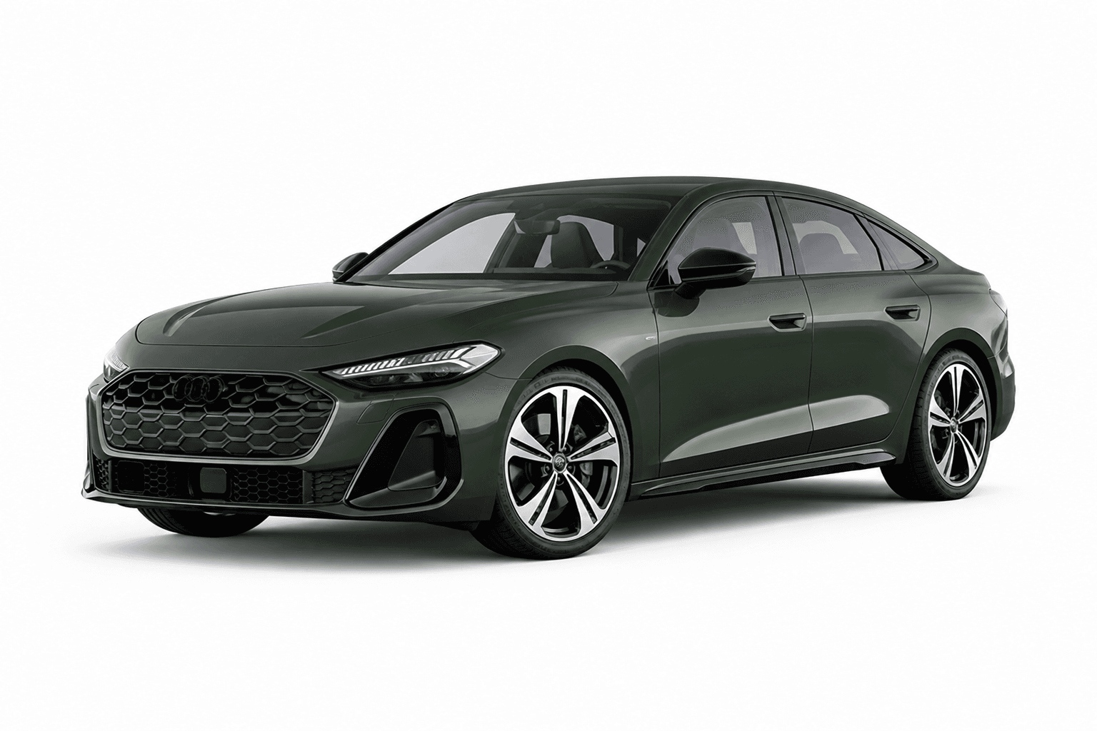 2025 Audi S5 Sportback in Forest Green — lease deal