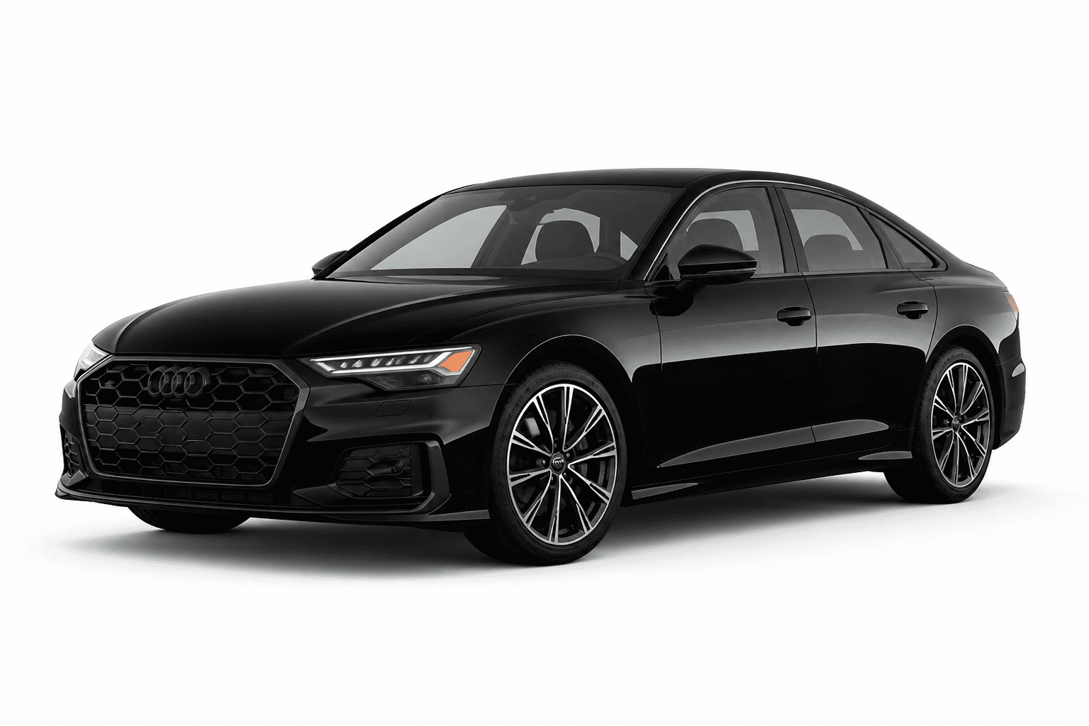 2025 Audi S6 in Sunset Orange — lease deal