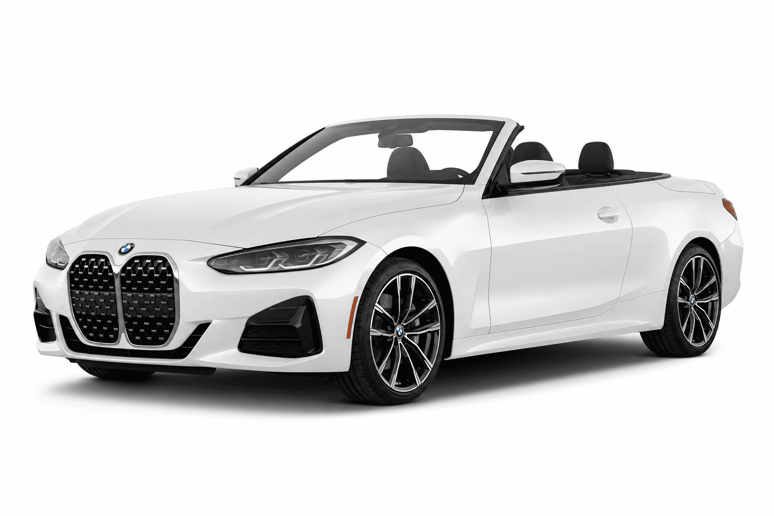 2026 BMW 430i Convertible in Garnet Red — lease deal
