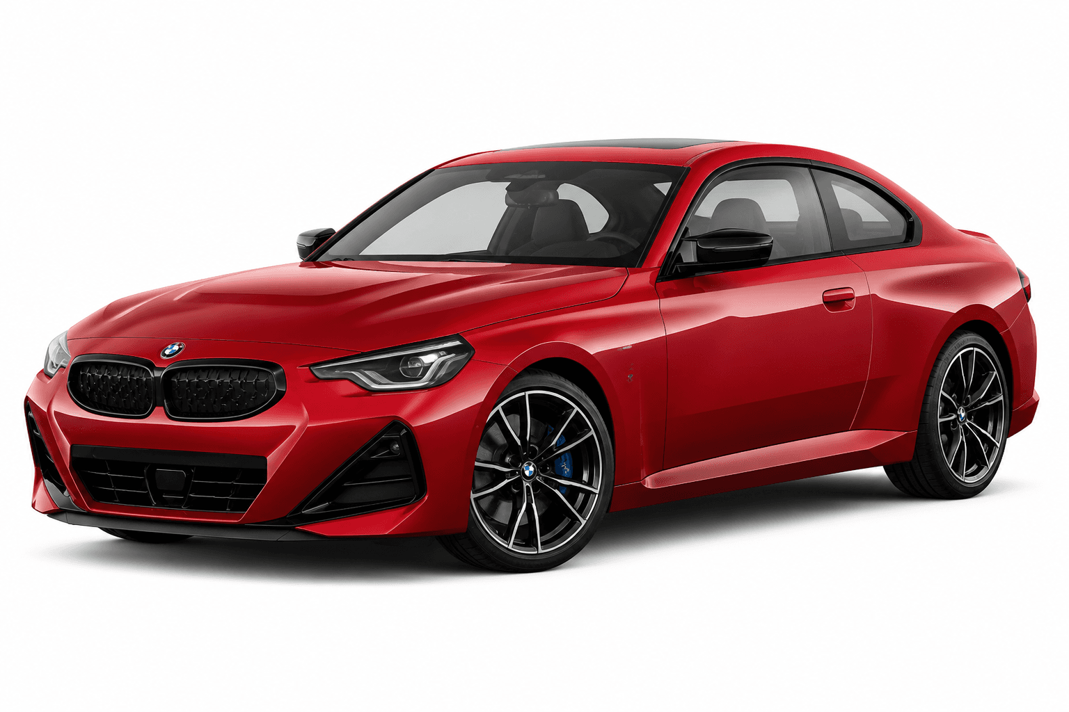 2026 BMW M240i xDrive Coupe in Aegean Blue — lease deal