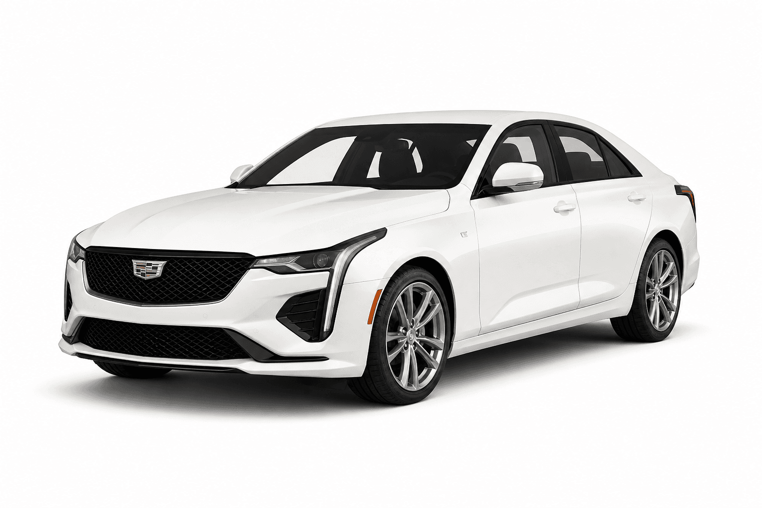 2026 Cadillac CT4 in Deep Blue Pearl — lease deal
