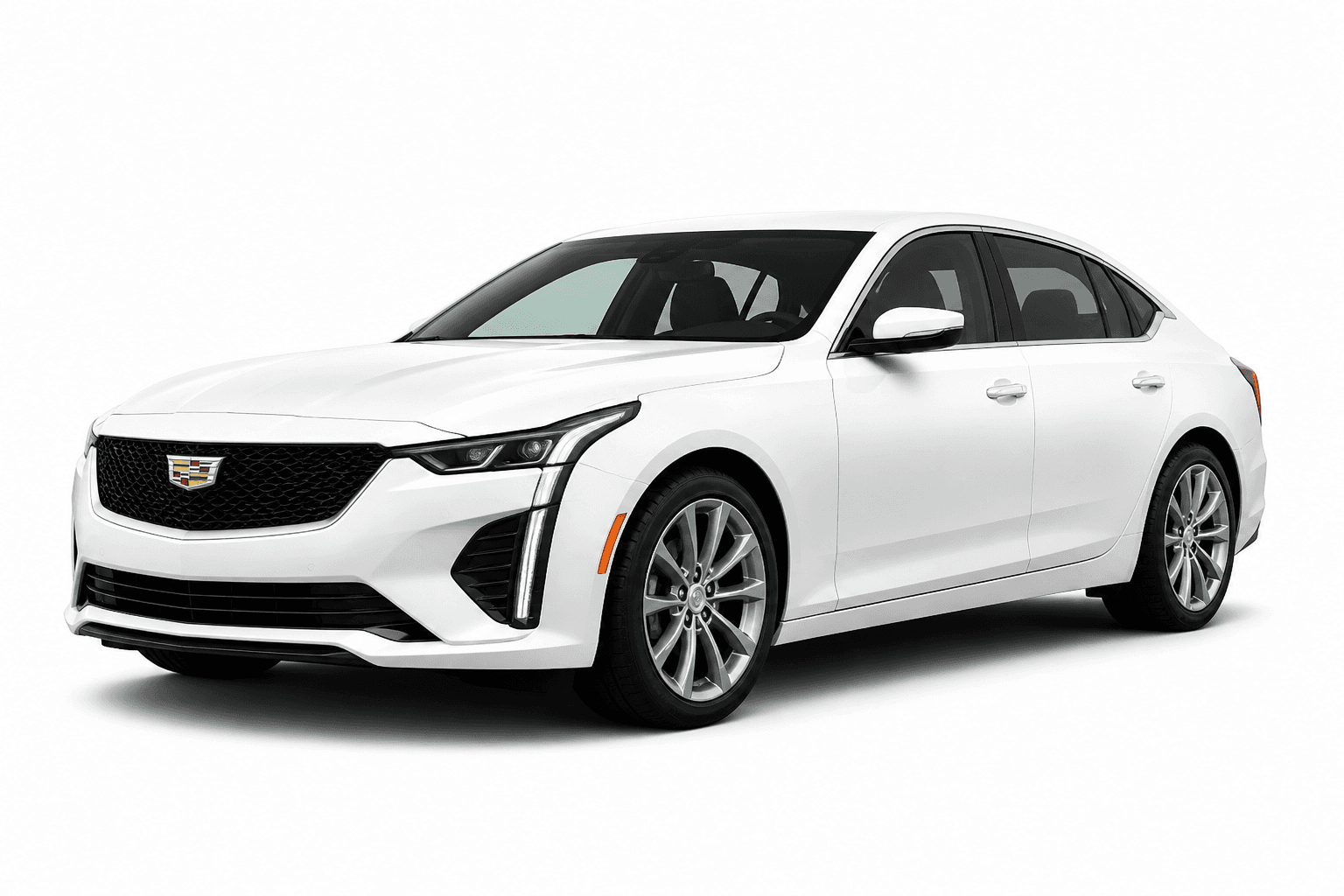 2026 Cadillac CT5 in Garnet Red — lease deal