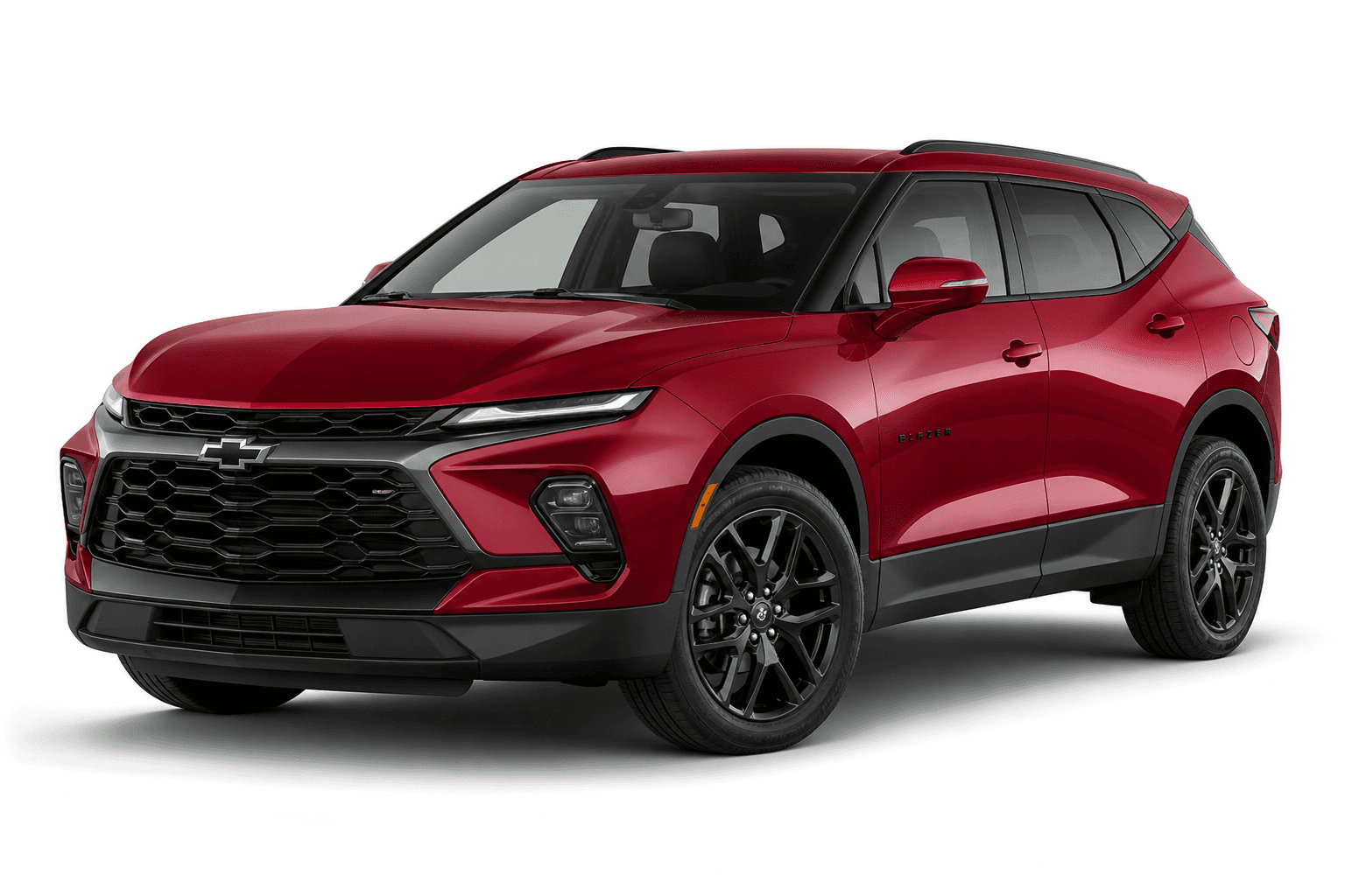 2026 Chevrolet Blazer in Aegean Blue — lease deal