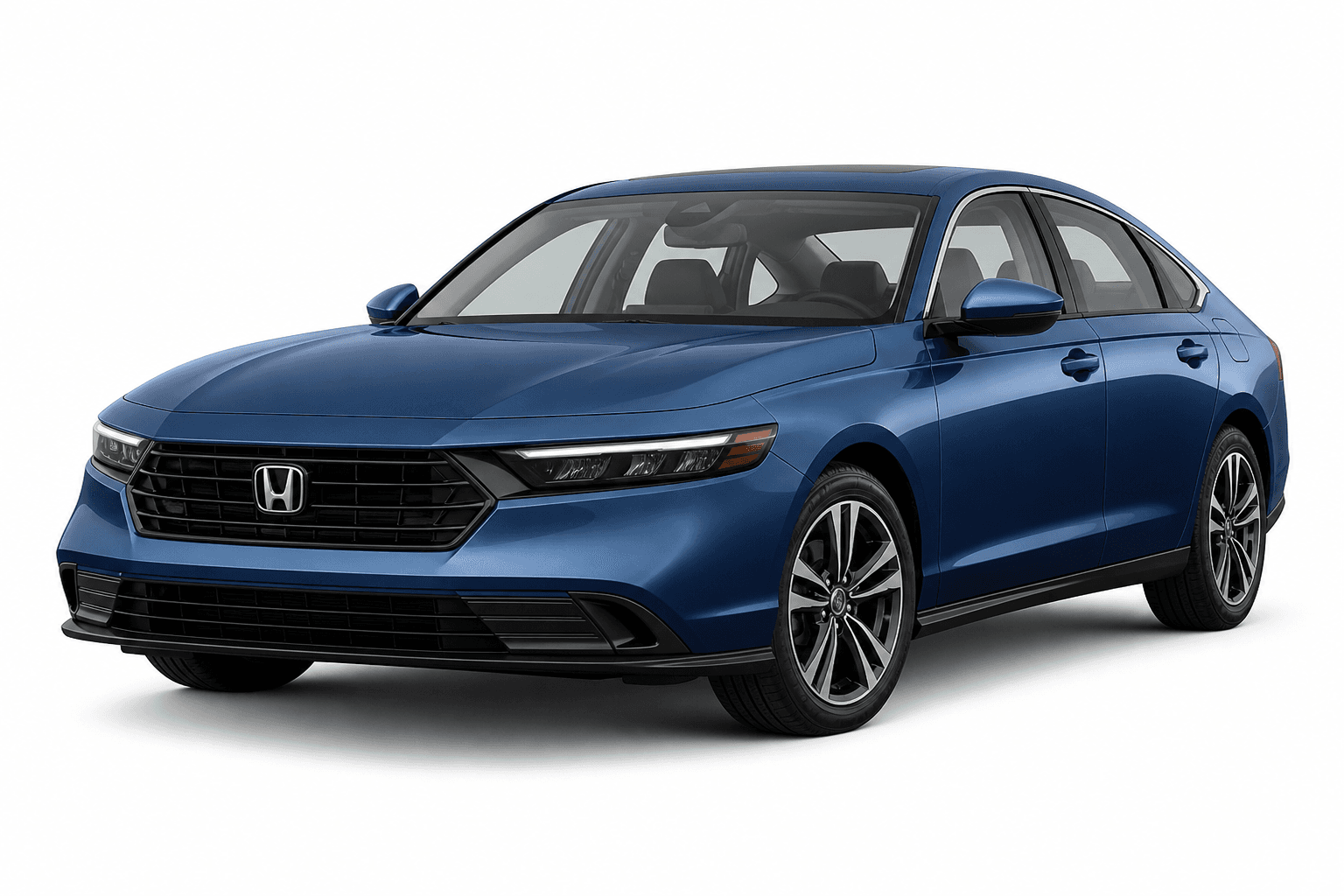 2026 Honda Accord Hybrid in Pacific Blue — lease deal