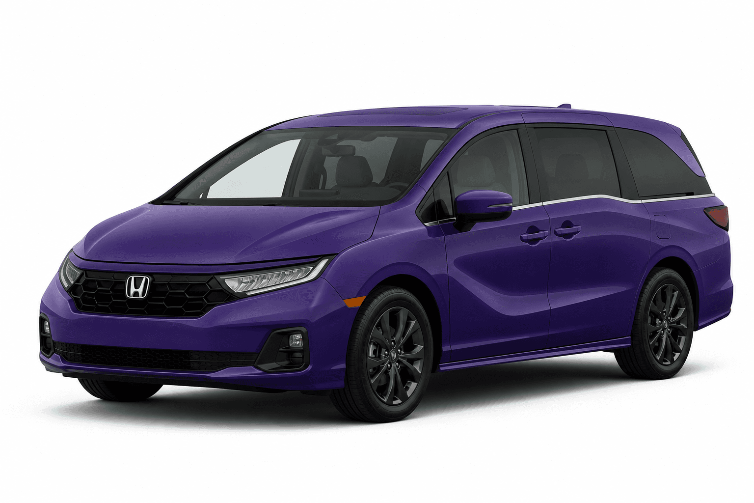 2026 Honda Odyssey in Royal Purple — lease deal