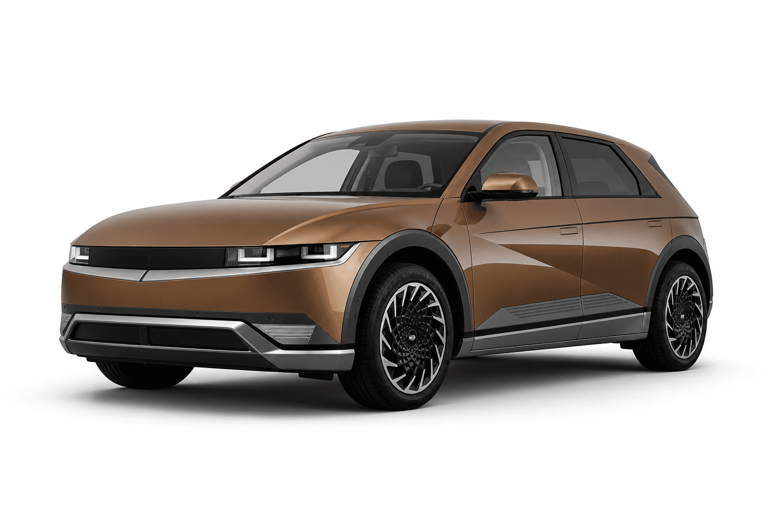 2026 Hyundai Ioniq 5 in Amber Bronze — lease deal