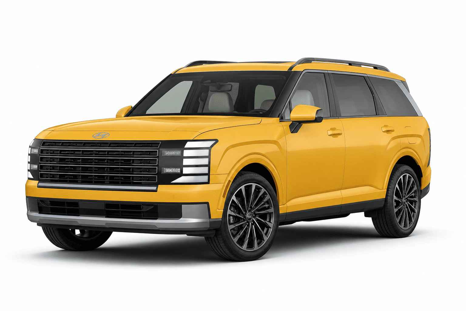 2026 Hyundai Palisade in Turmeric Yellow — lease deal