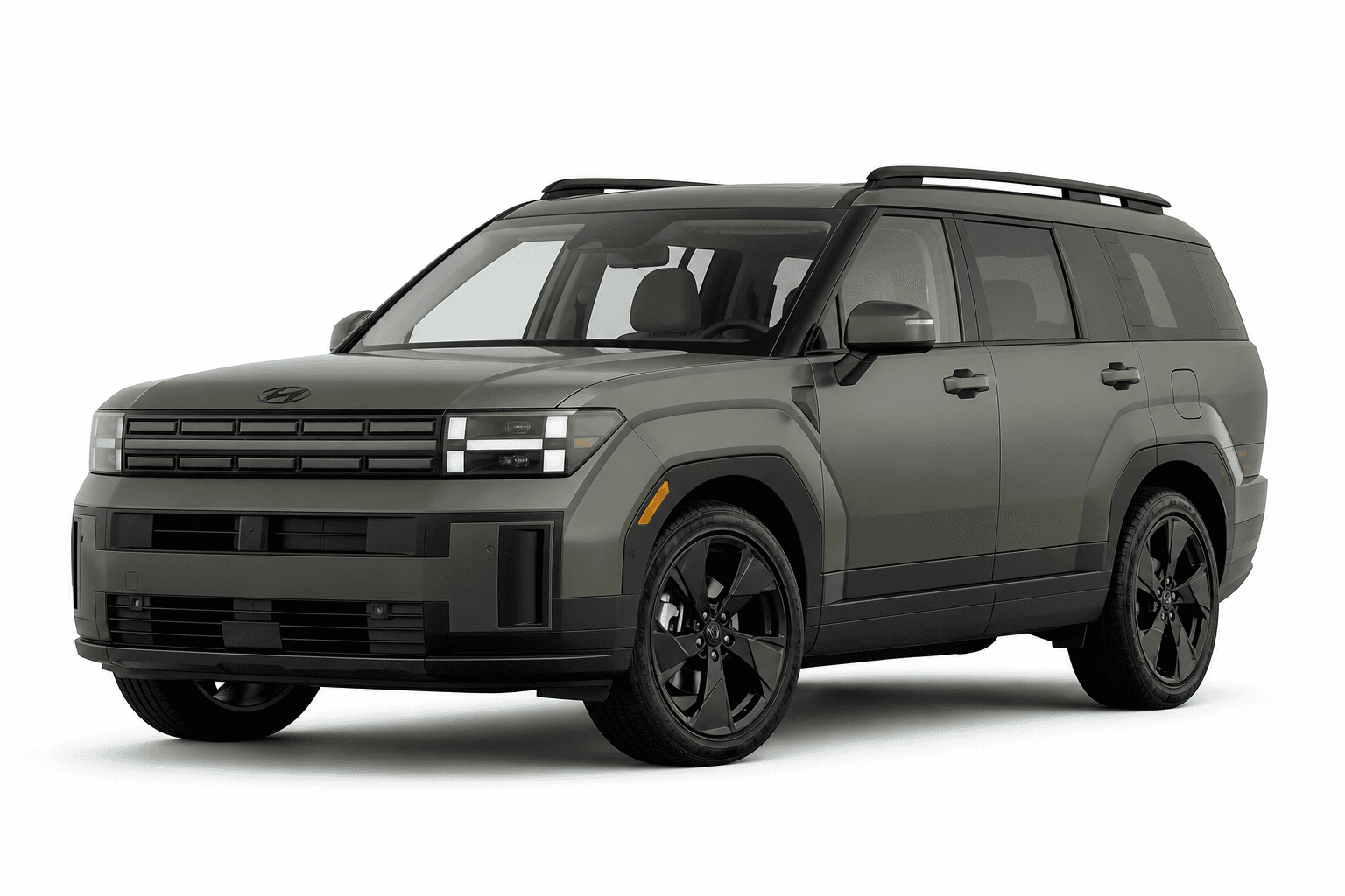 2026 Hyundai Santa Fe in Army Green — lease deal