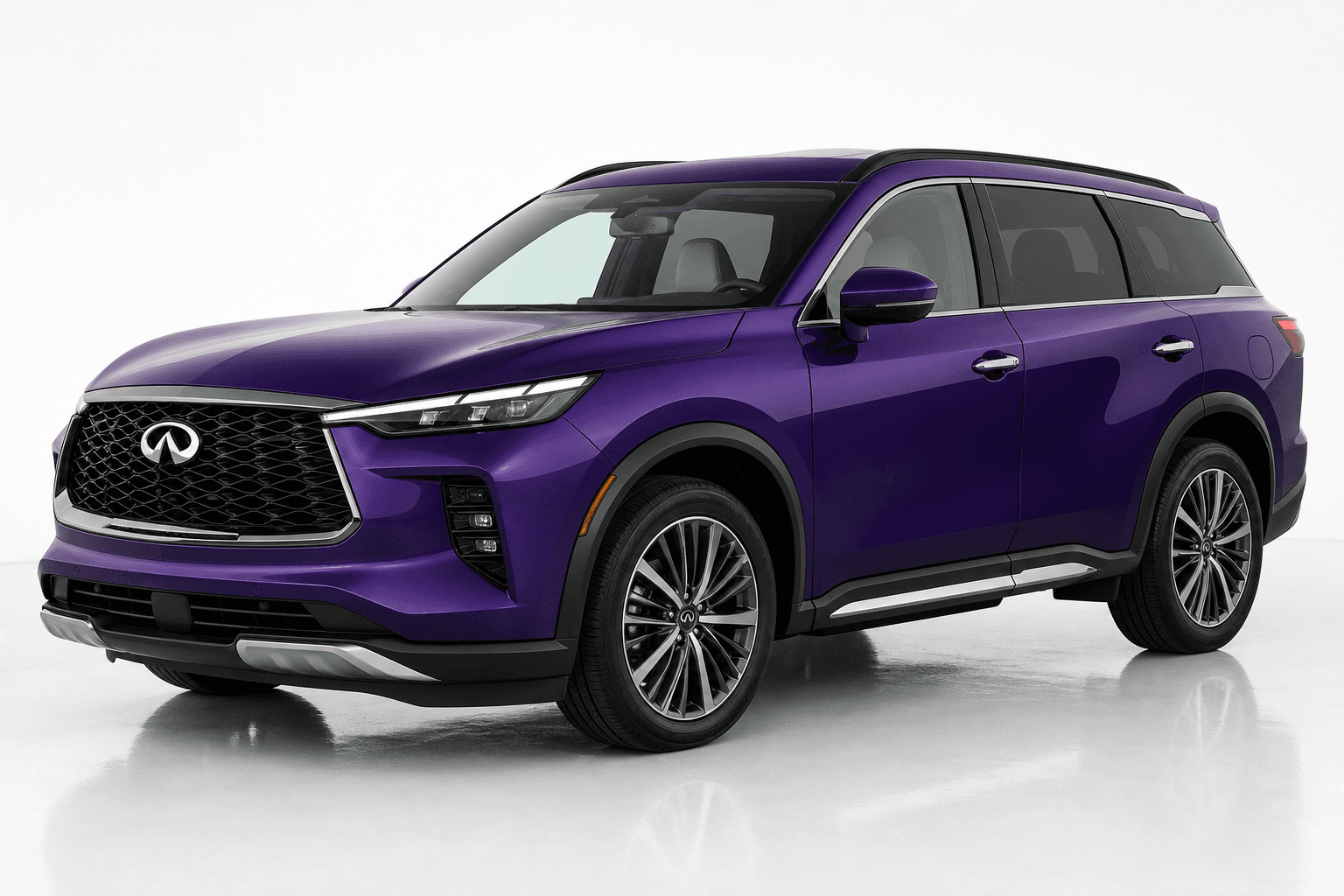 2026 INFINITI QX60 in Sapphire Blue — lease deal
