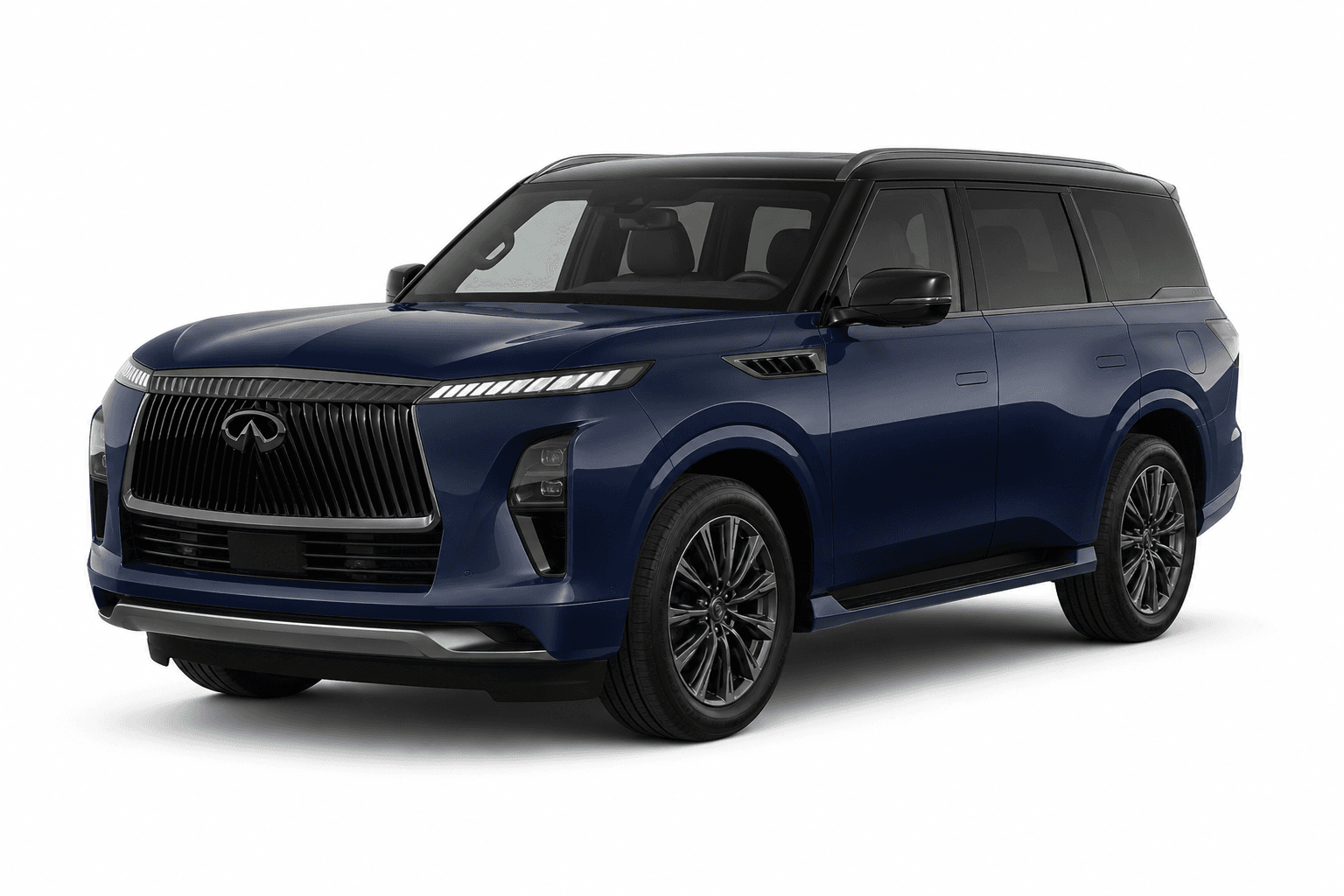 2026 INFINITI QX80 in Baltic Gray — lease deal
