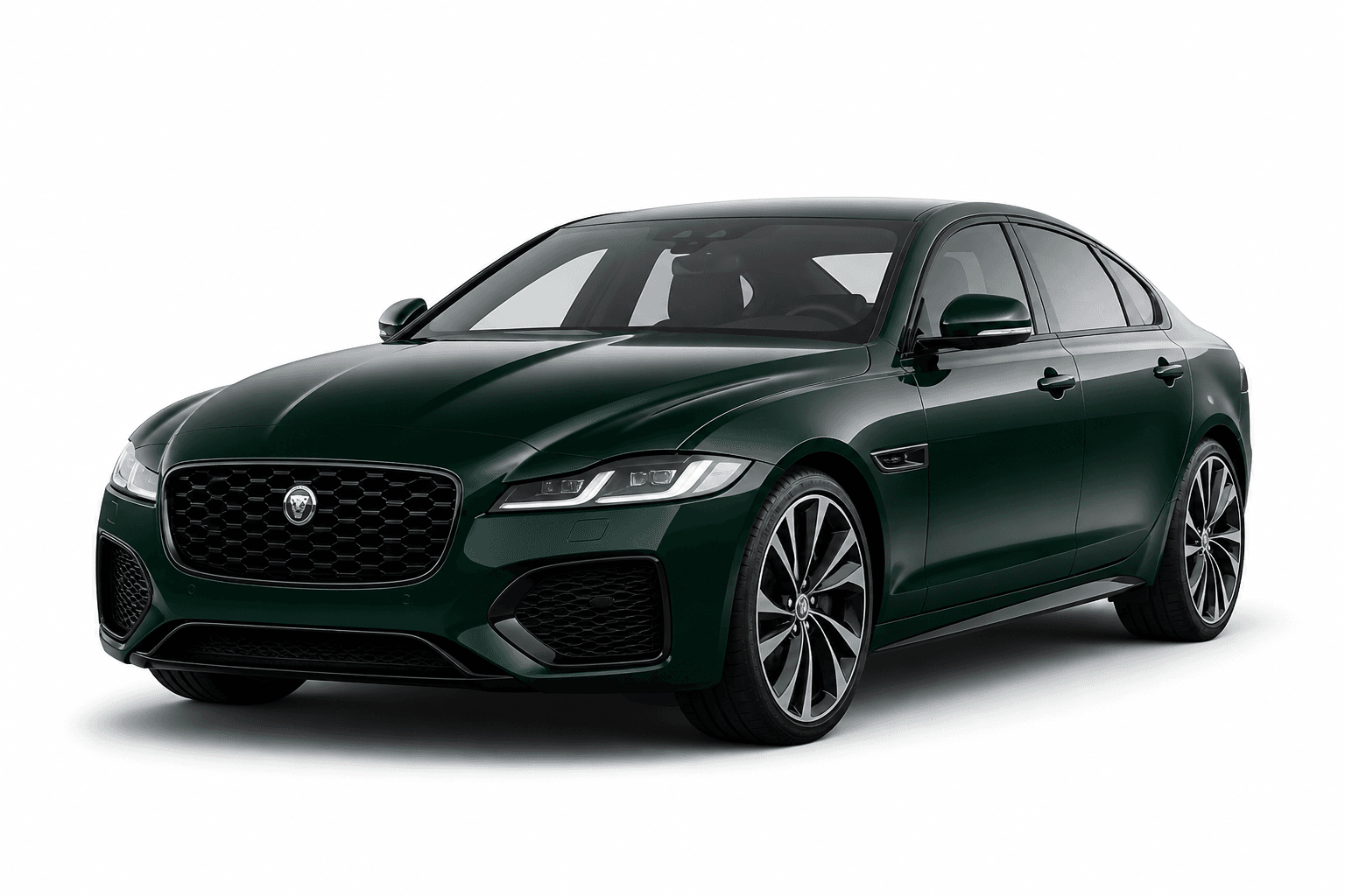 2024 Jaguar XF in Copper Brown — lease deal