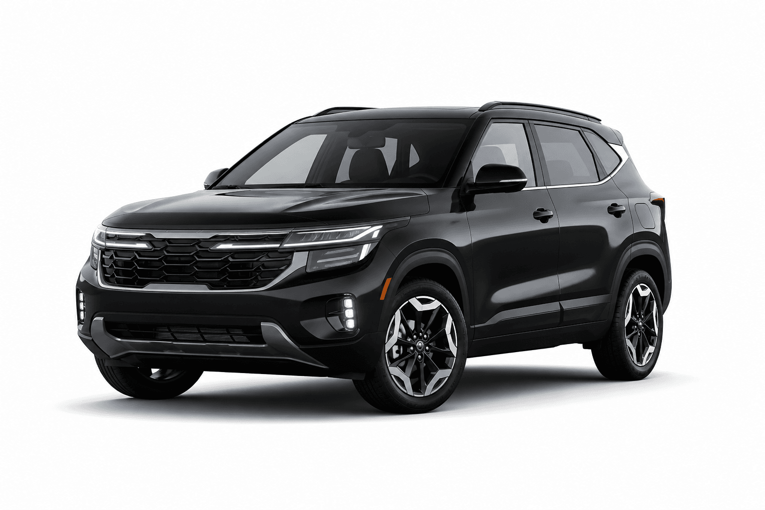 2027 Kia Seltos in Graphite Black — lease deal