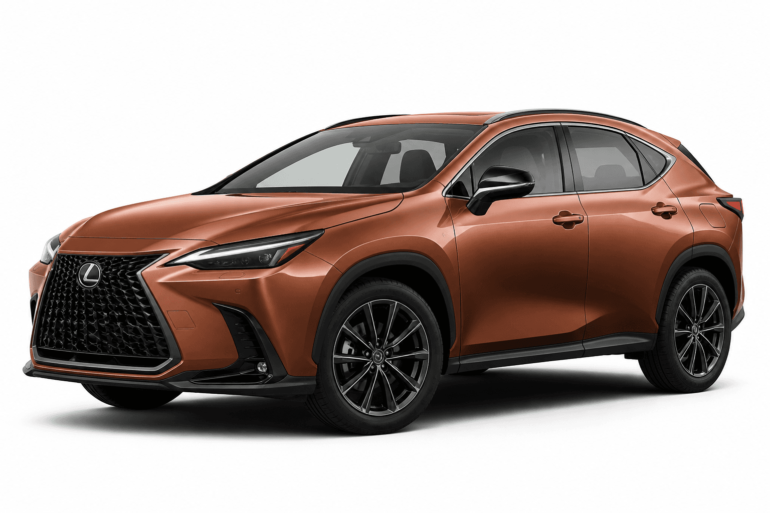 2026 Lexus NX 350 in Copper Brown — lease deal