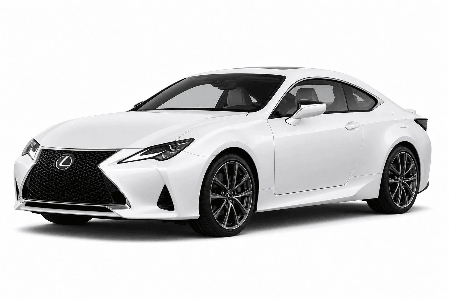 2025 Lexus RC 350 in Pacific Blue — lease deal