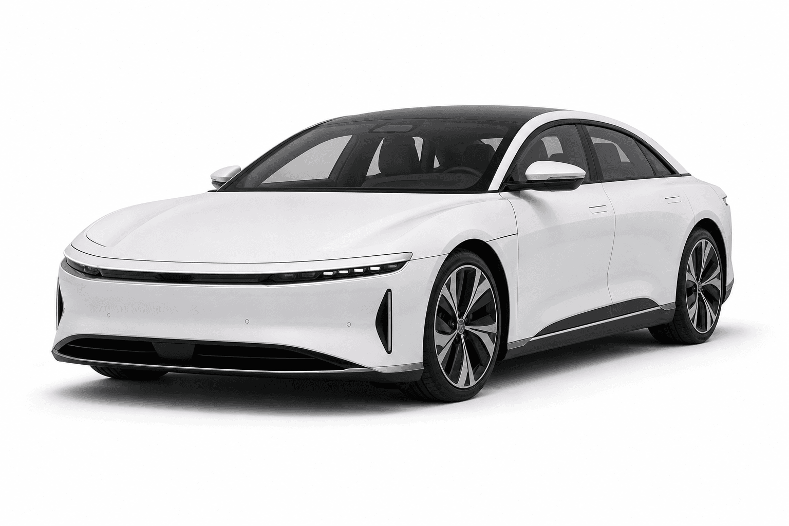 2025 Lucid Air in Amber Bronze — lease deal
