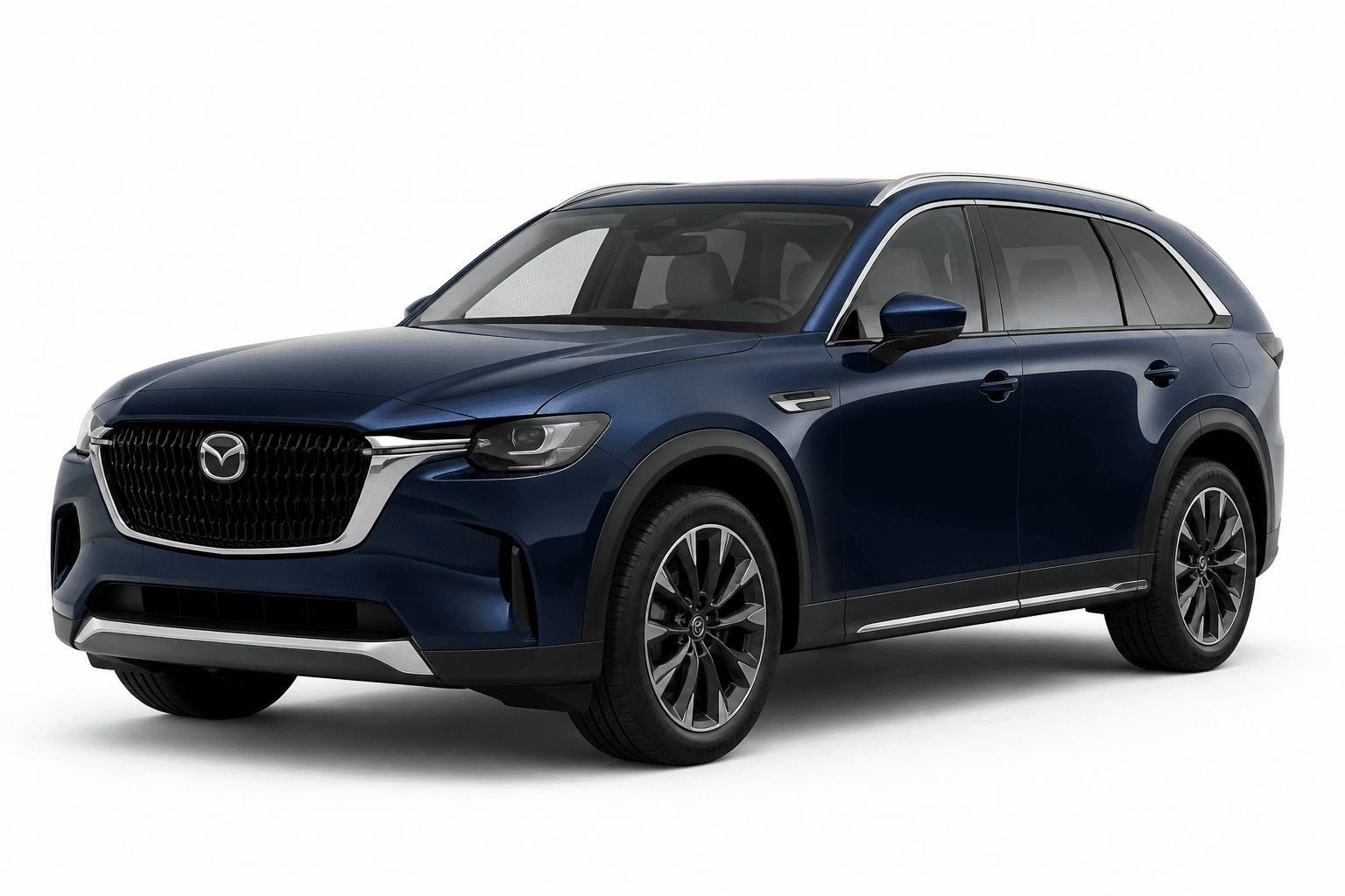 2026 Mazda CX-90 PHEV in Indigo Night — lease deal