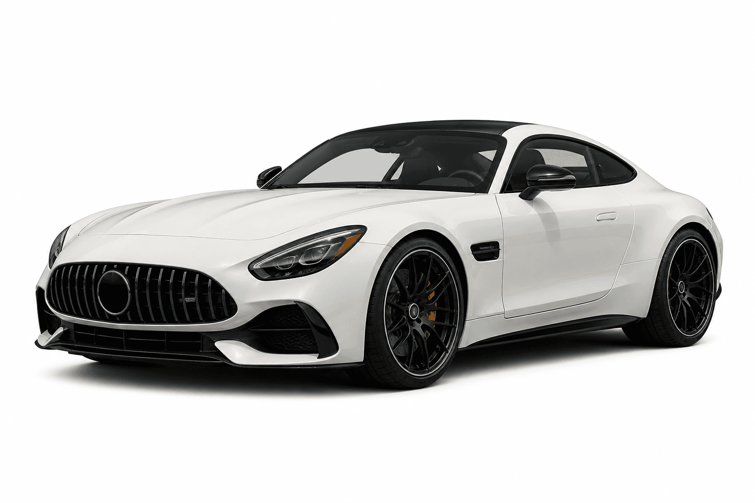 2026 Mercedes AMG GT in Harvest Gold — lease deal