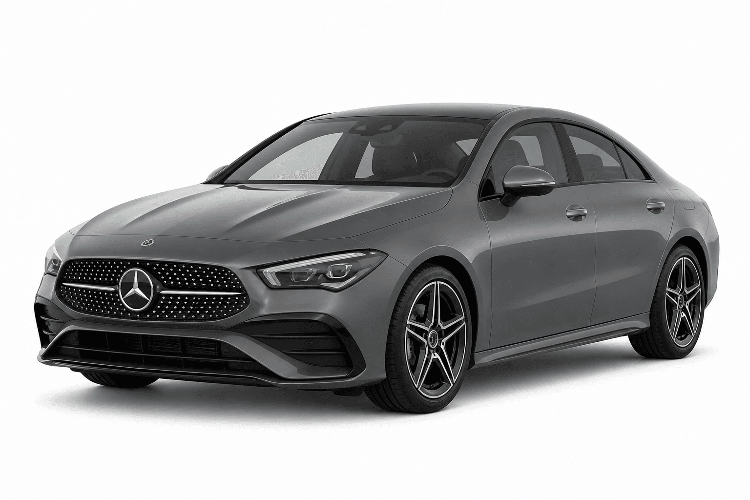 2026 Mercedes CLA in Electric Cyan — lease deal