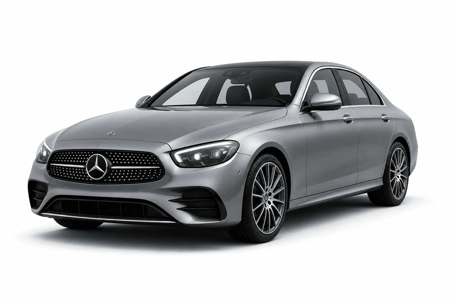 2026 Mercedes E 450 Wagon in Platinum Silver — lease deal