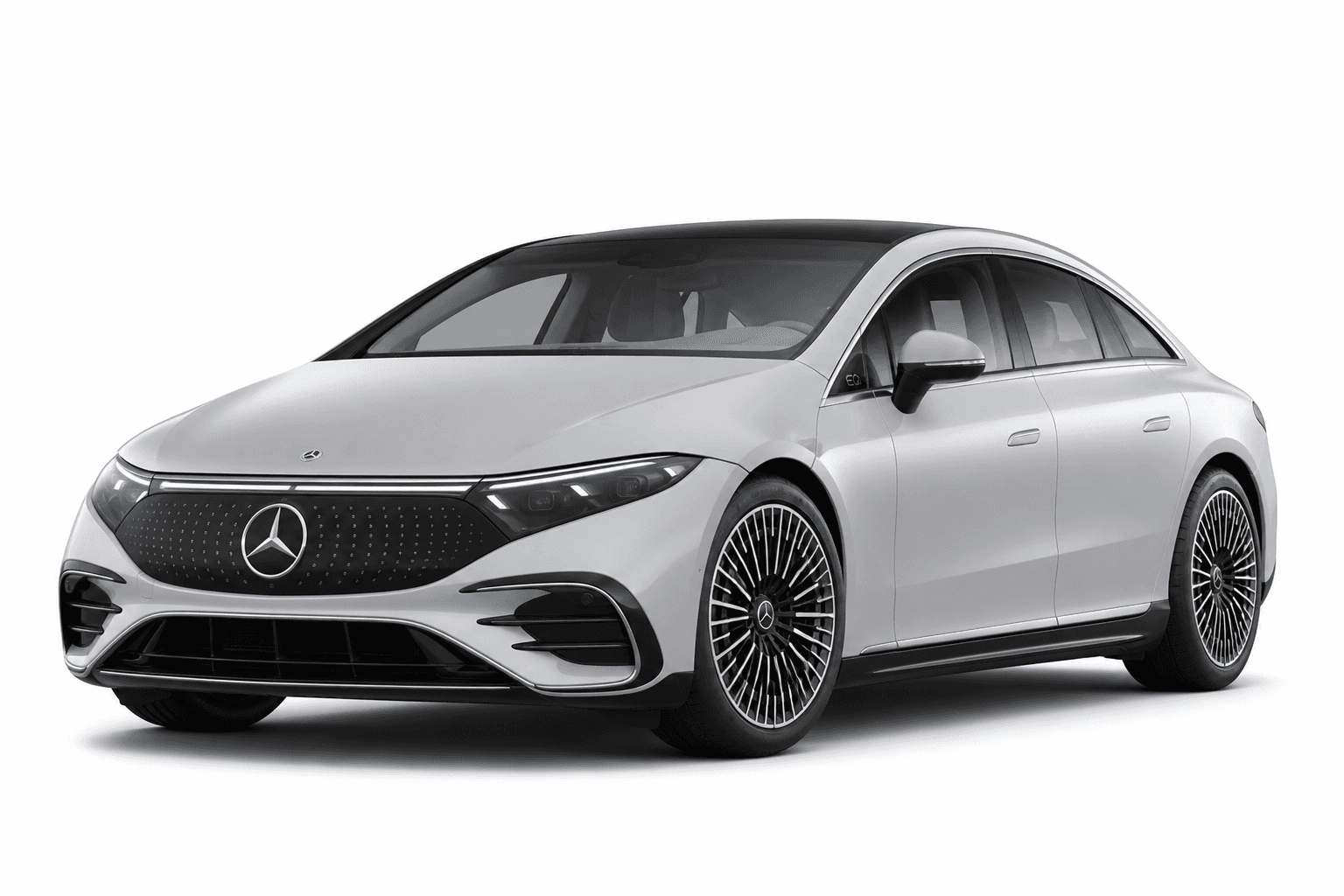 2026 Mercedes EQS 450 Sedan in Neptune Turquoise — lease deal