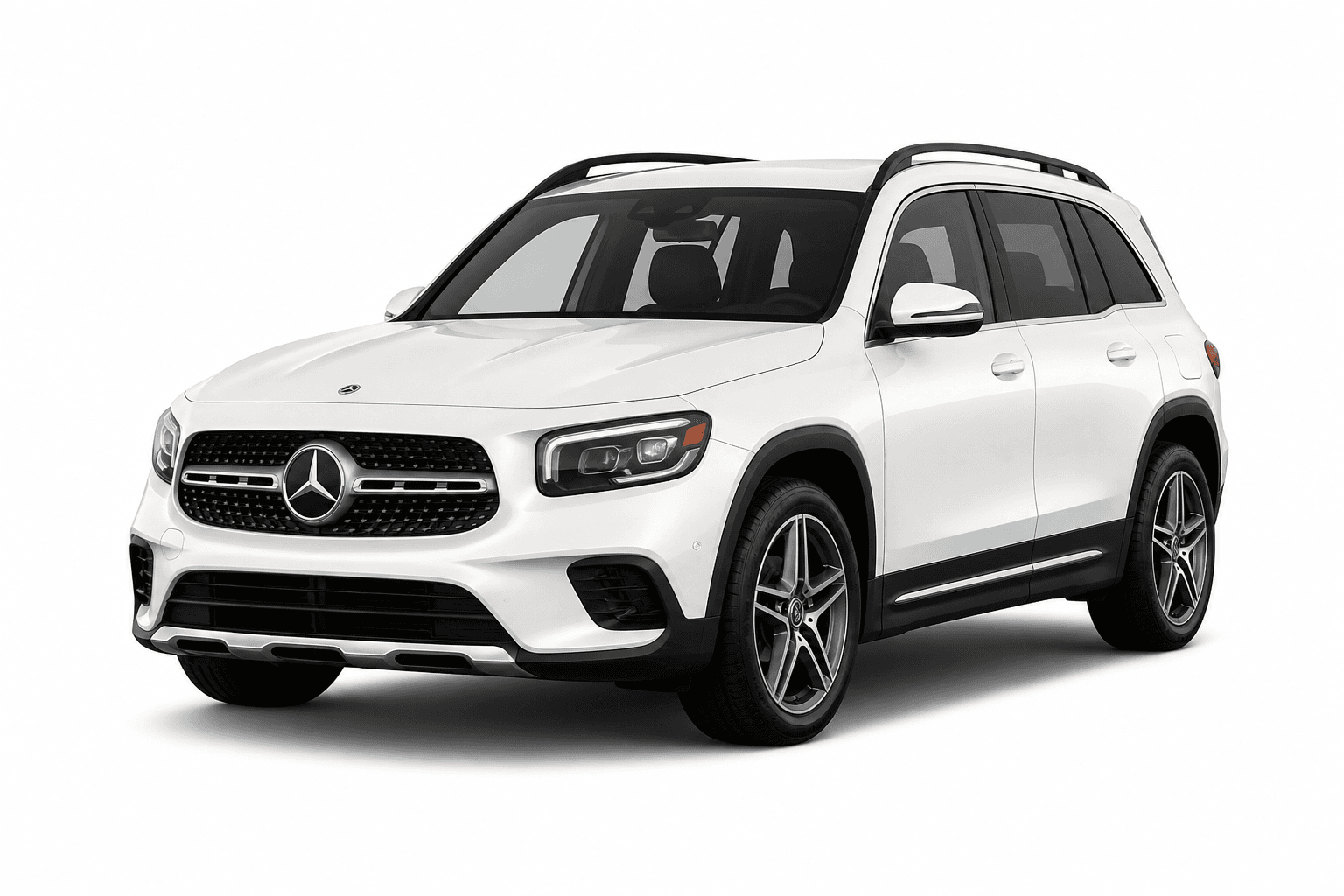 2026 Mercedes GLB 250 in Machine Gray — lease deal