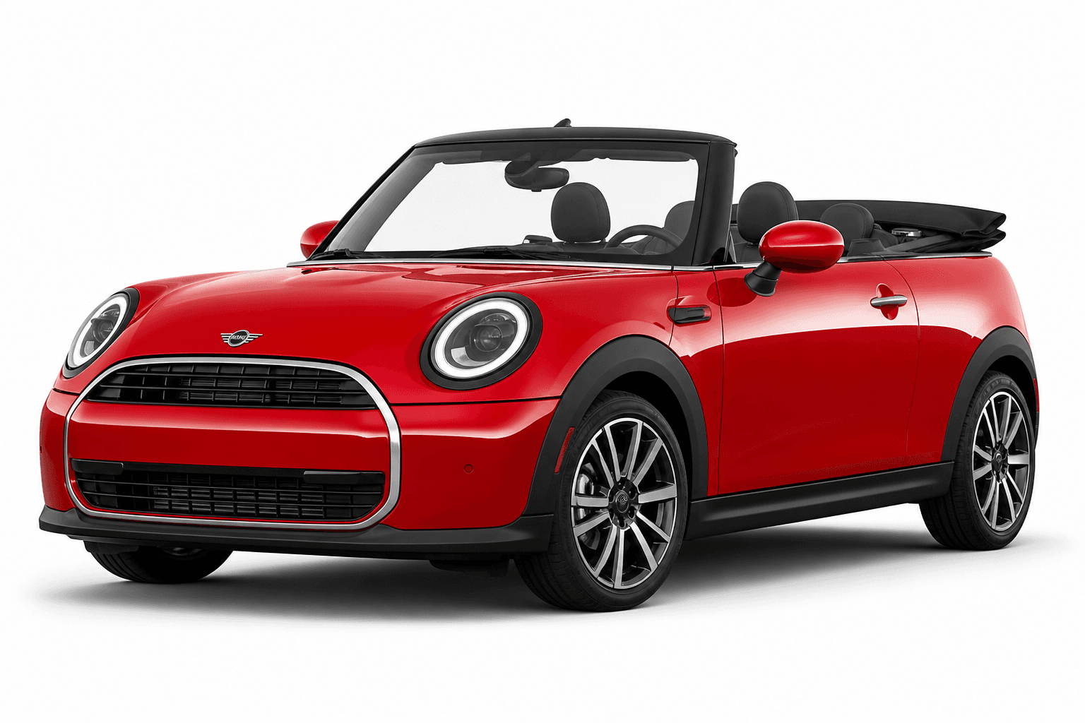 2026 MINI Convertible in Garnet Red — lease deal