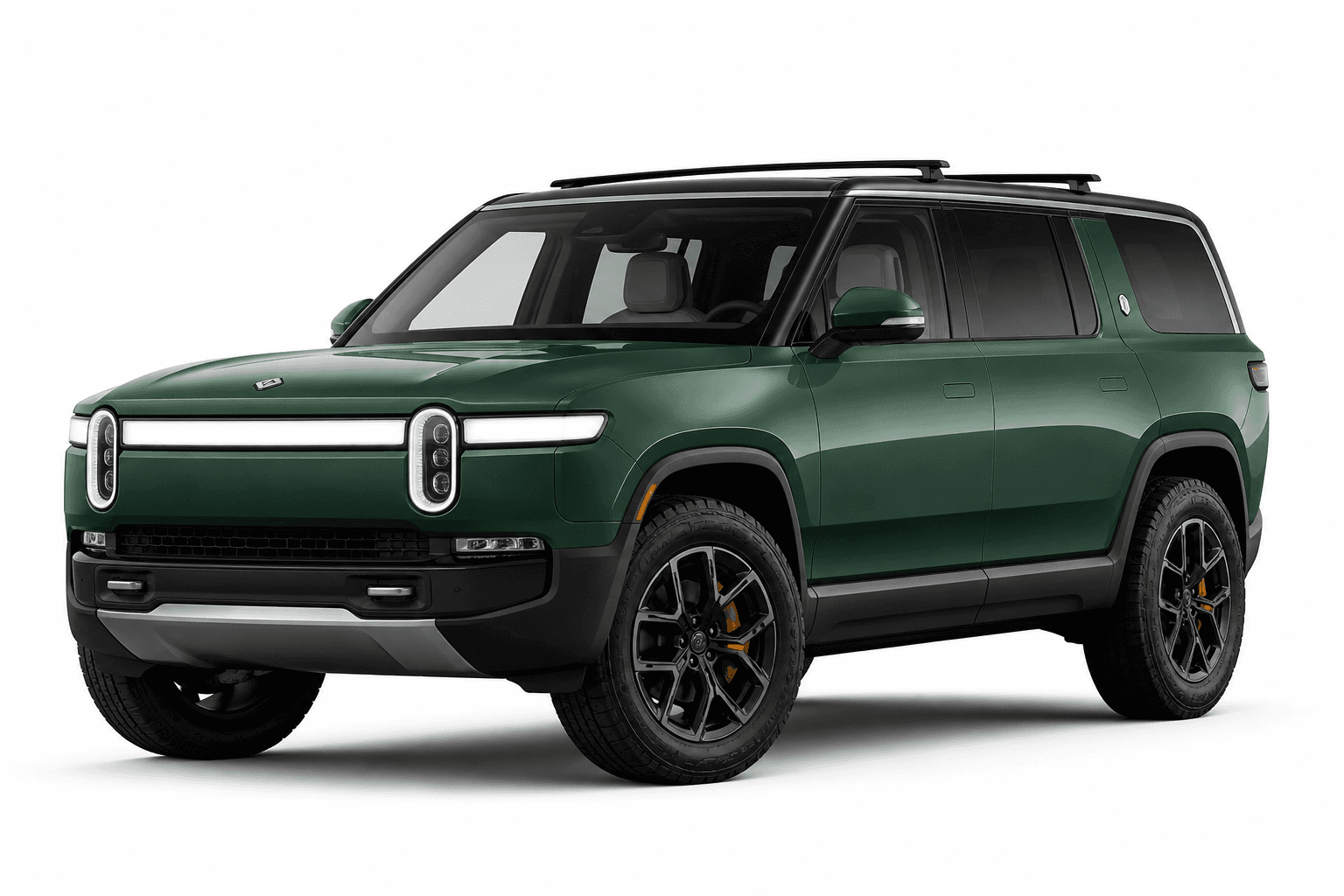 2024 Rivian R1S in Turmeric Yellow — lease deal