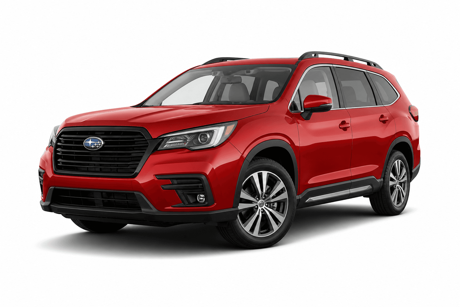 2026 Subaru Ascent in Radiant Red — lease deal