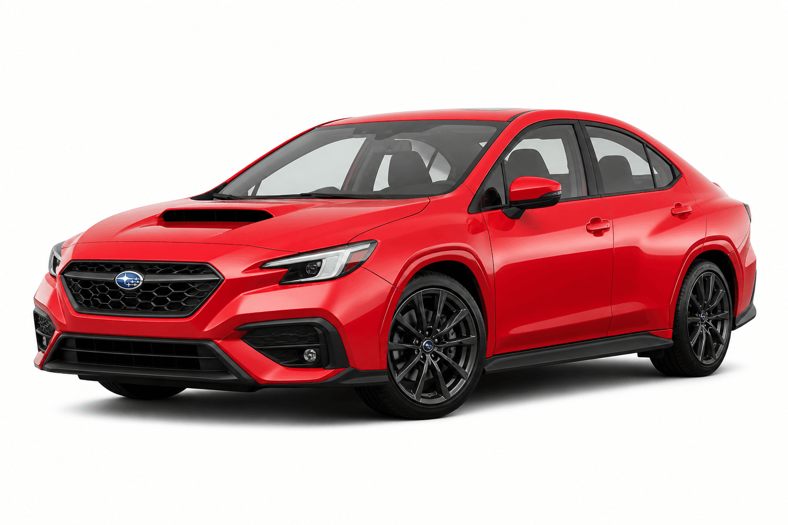 2026 Subaru WRX in Firecracker Red — lease deal