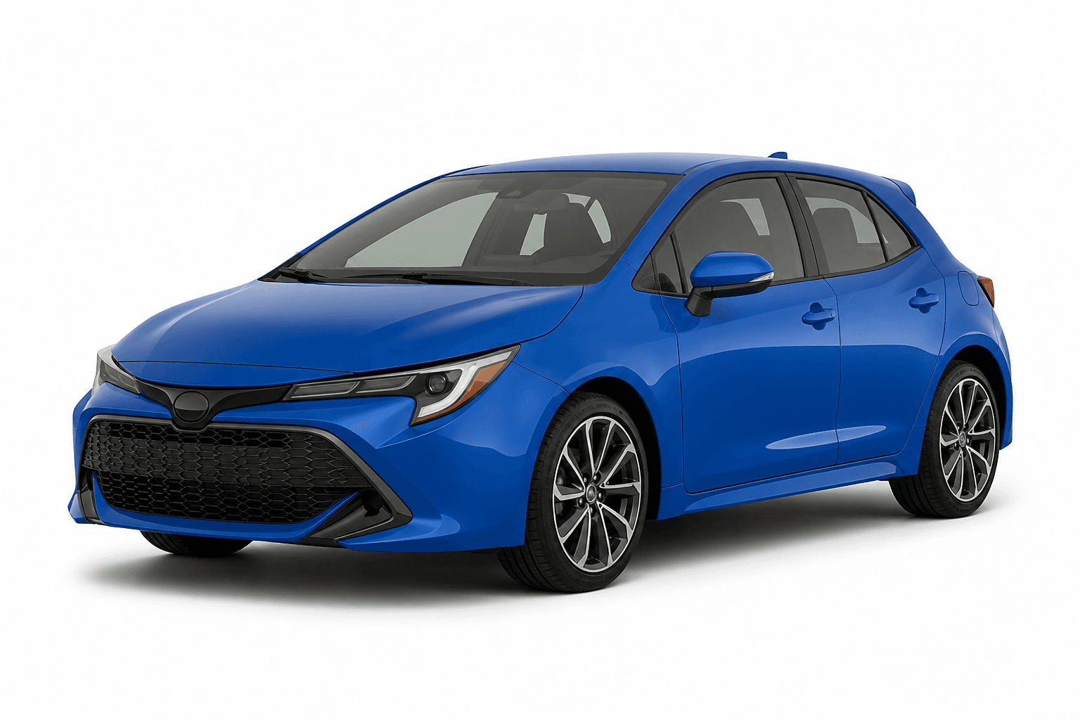 2025 Toyota Corolla Hatchback in Scarlet Red — lease deal