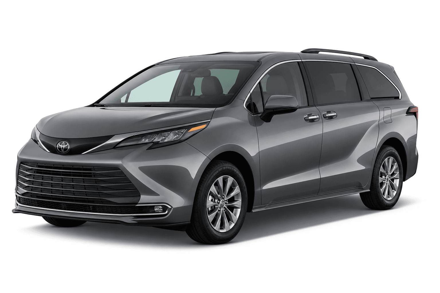 2025 Toyota Sienna in Machine Gray — lease deal