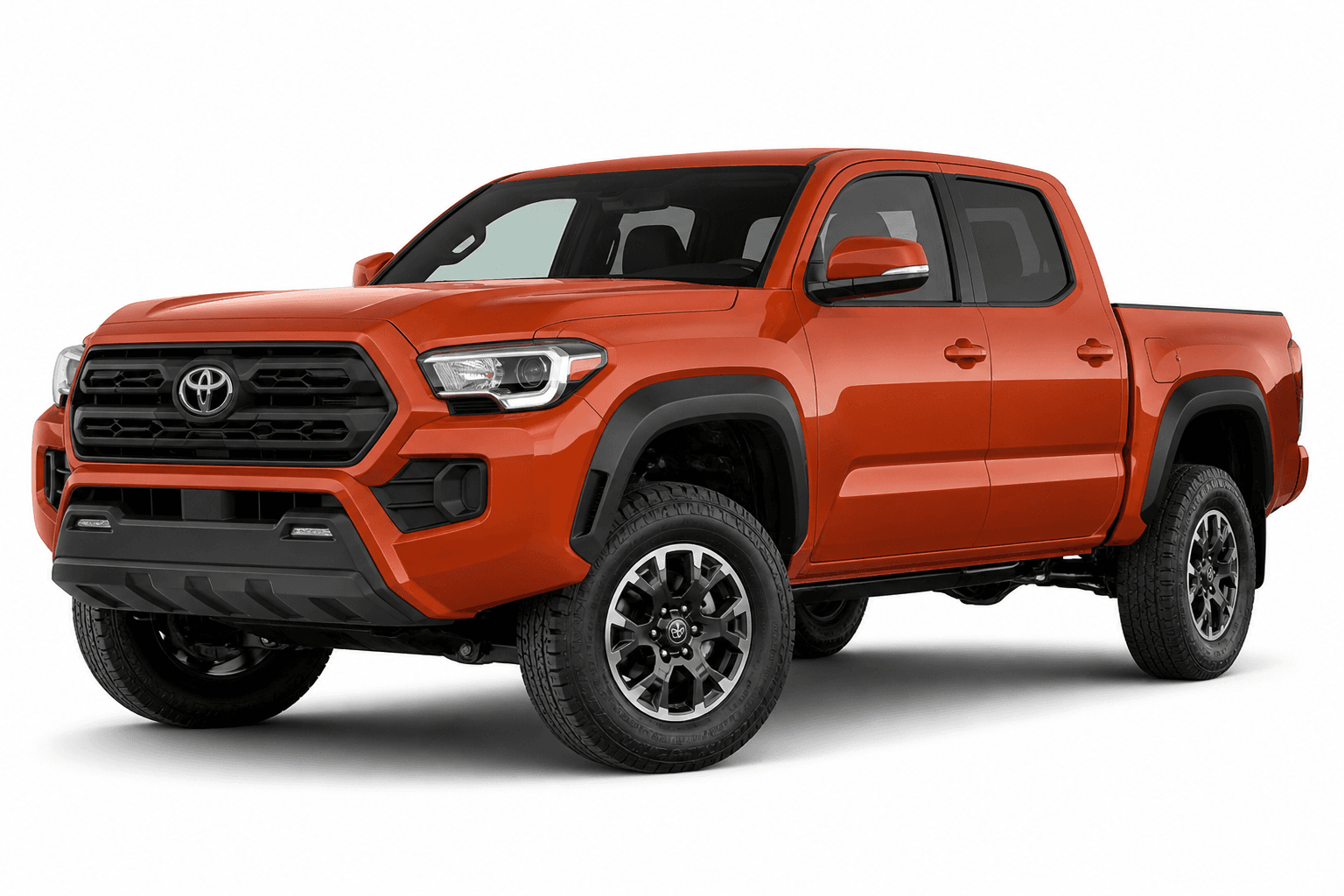 2026 Toyota Tacoma in Turmeric Yellow — lease deal