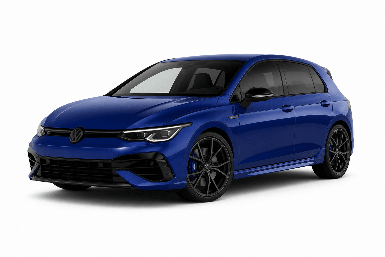 2026 Volkswagen Golf R in Aegean Blue — lease deal