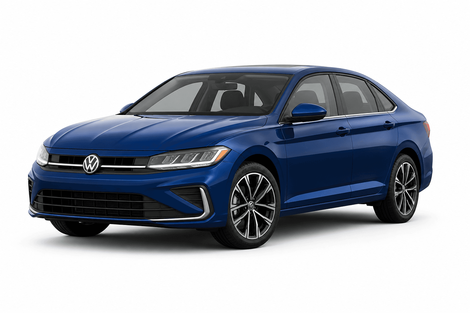 2026 Volkswagen Jetta in Sapphire Blue — lease deal