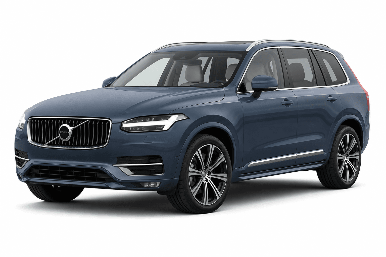 2026 Volvo XC90 in Electric Cyan — lease deal